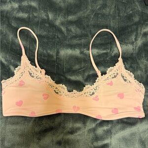SKIMS RARE PRINT LACE BRALETTE